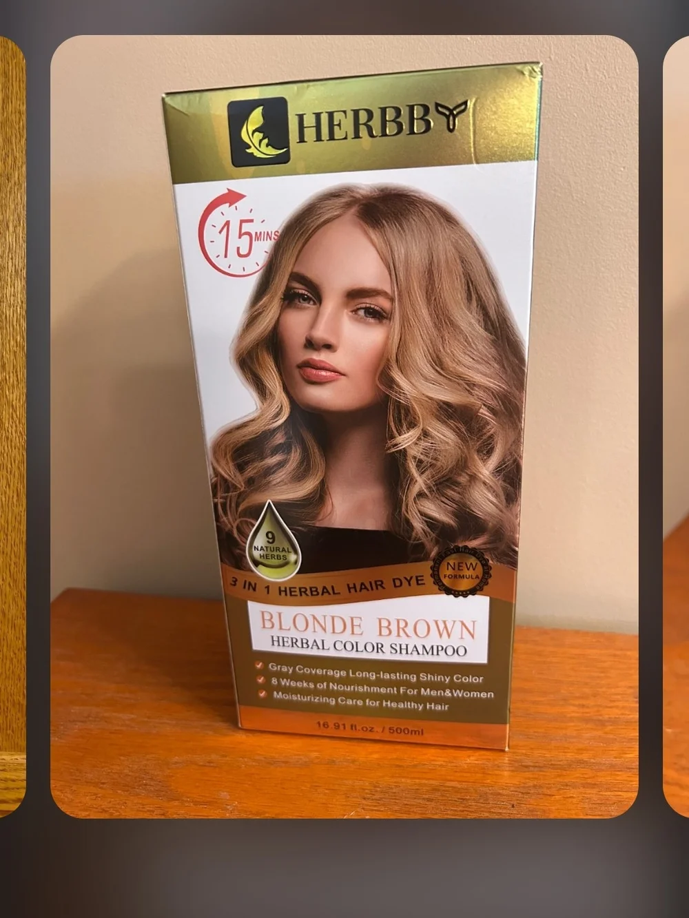 Blonde Brown Herbal Color Shampoo - Blonde Brown